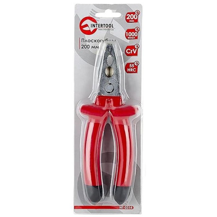 купить купить Плоскогубцы 200 мм 1000 В INTERTOOL NT-0314  