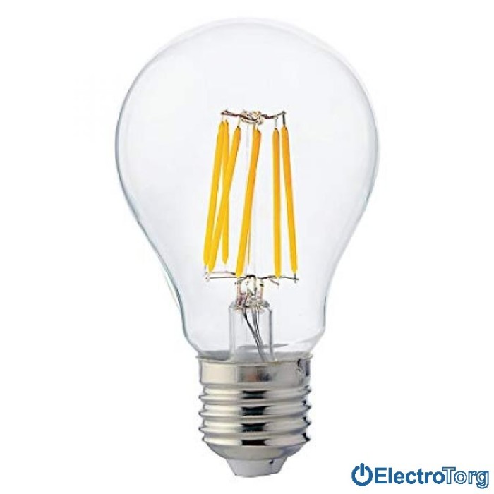 купить купить Лампа светодиодная  SMD LED 6W А60 Е27 2700К/4200K Horoz Electric  