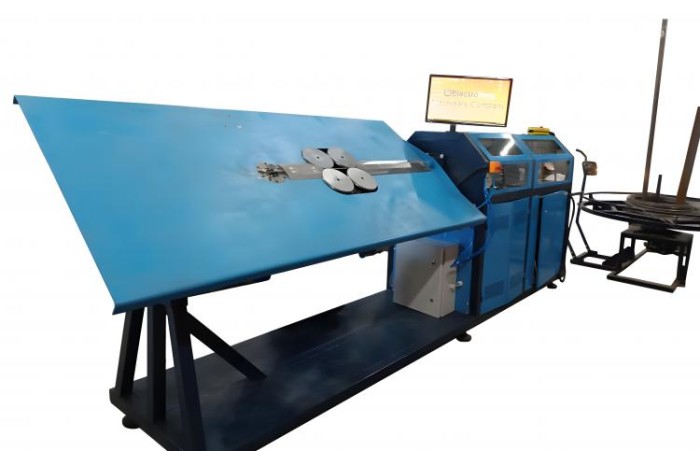 купить купить Станок для 2D гибки проволоки с ЧПУ 2-8 мм с сварочным роботом ElectroTorg (ЭлектроТорг)  