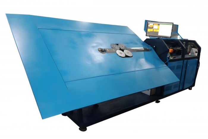 Станок для 2D гибки проволоки с ЧПУ 2-8 мм с сварочным роботом ElectroTorg (ЭлектроТорг)