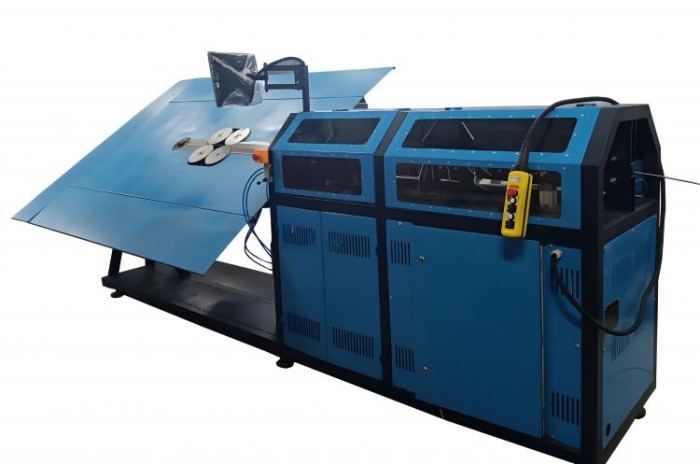 Станок для 2D гибки проволоки с ЧПУ 2-8 мм с сварочным роботом ElectroTorg (ЭлектроТорг)