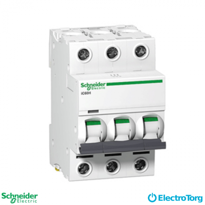 купить купить Автоматический выключатель iC60N 3P 20A B Schneider Electric  