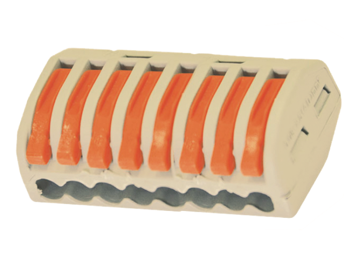 Клема з’єднувальна універсальна 8 отворів