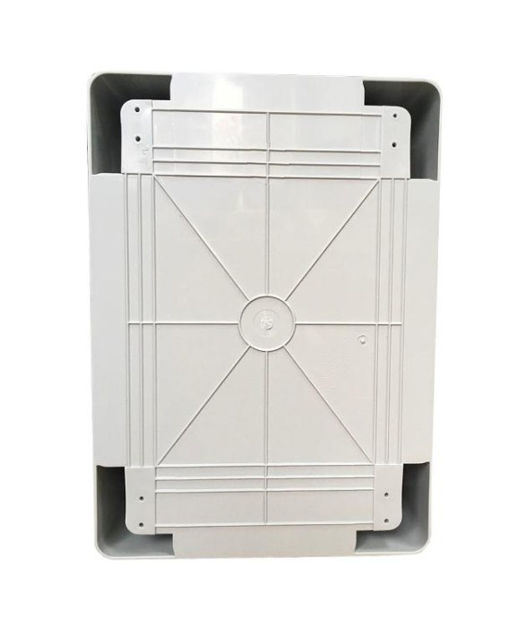 Корпус пластиковий ЩРН-П-16 PRO, пр. дв. ABS IP65 8х2 250х350х150 Україна