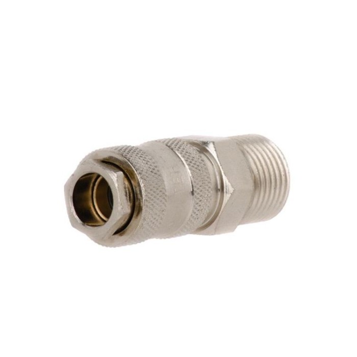 купить купить Быстроразъемное соединение с наружной резьбой 3/8&quot;. INTERTOOL PT-1808  