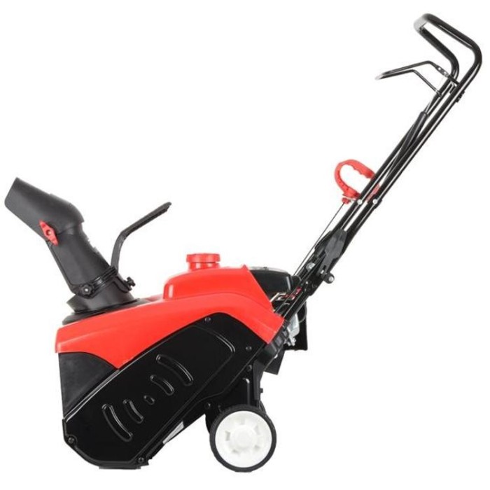 купить купить Снегоуборщик бензиновый, 4-х тактный двигатель 2.2 HP / 1,65 кВт, рабочая ширина 460 мм, с регулировкой направления выброса снега INTERTOOL SN-4000  