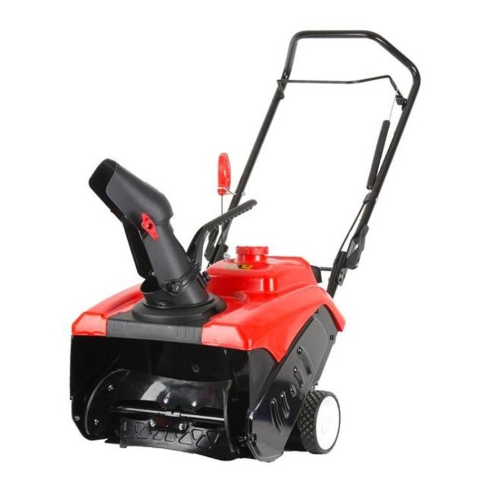 купить купить Снегоуборщик бензиновый, 4-х тактный двигатель 2.2 HP / 1,65 кВт, рабочая ширина 460 мм, с регулировкой направления выброса снега INTERTOOL SN-4000  