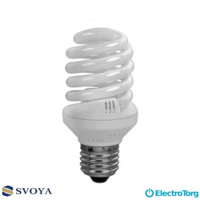 купить купить Mini Full Spiral 20W 4100K, E27 Svoya  