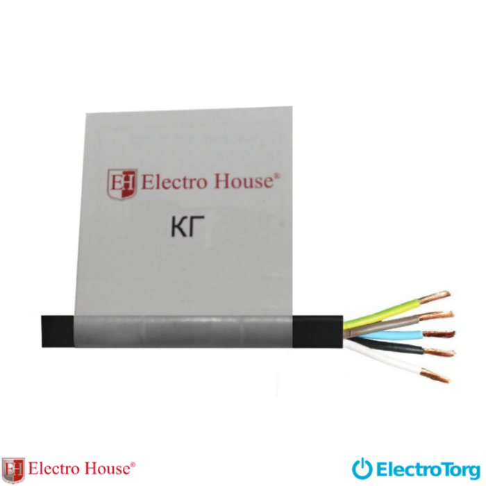 купить купить Кабель КГ 3х6+1х4 ElectroHouse  