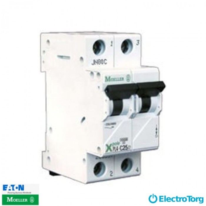 Автоматический выключатель Moeller Eaton HL4-C 16/2