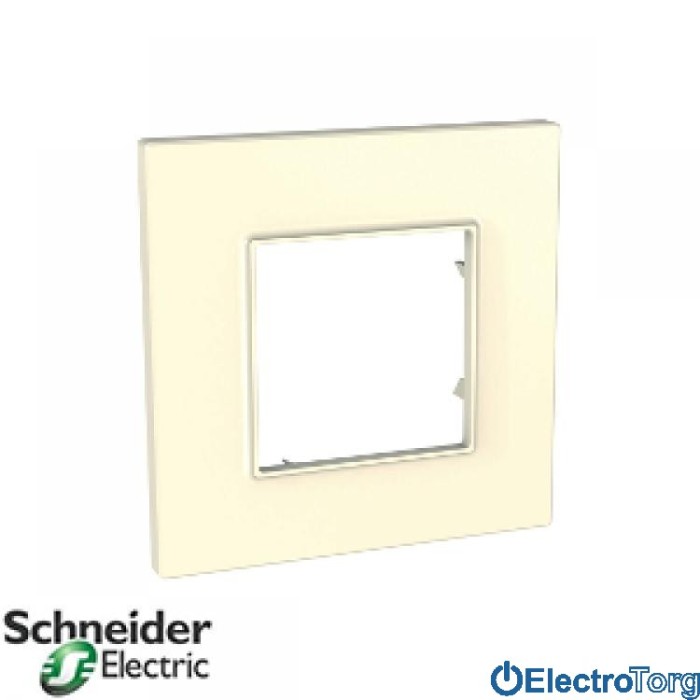 Рамка одинарная Unica Quadro Schneider