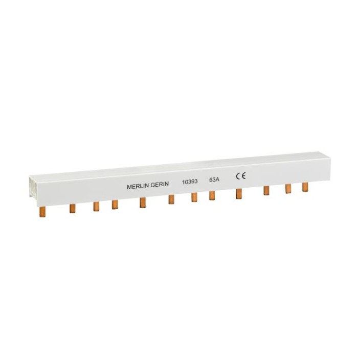 купить купить Горизонтальная гребенчатая шина 4P 63А 12 модулей Домовой Schneider Electric  