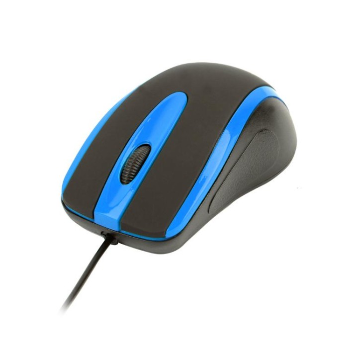 купить купить Дротова миша HAVIT HV-MS753 USB Black/Blue (1000 DPI, 3 кл)  