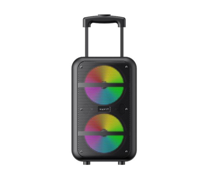 купить купить Портативна колонка HAVIT HV-SQ116BT 10W RGB Black  