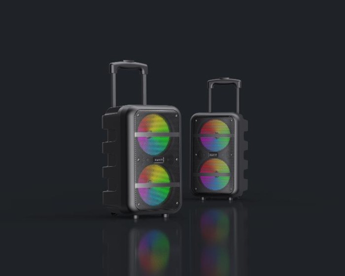 купить купить Портативна колонка HAVIT HV-SQ116BT 10W RGB Black  