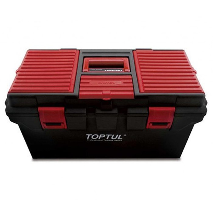 купить купить Ящик для инструментов пластиковый 4 секции 556x278x270 TOPTUL TBAE0401  