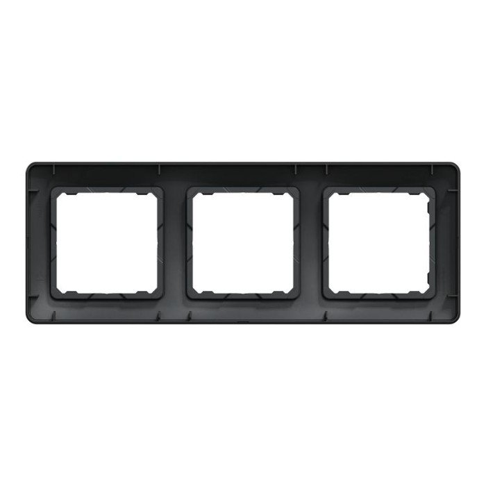 купить купить Рамка 3-постова Чорний Sedna Design Schneider Electric  