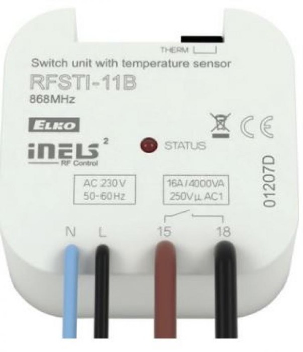 купить купить Коммутирующий элемент с термодатчиком RFSTI-11B/24V ELKO EP  