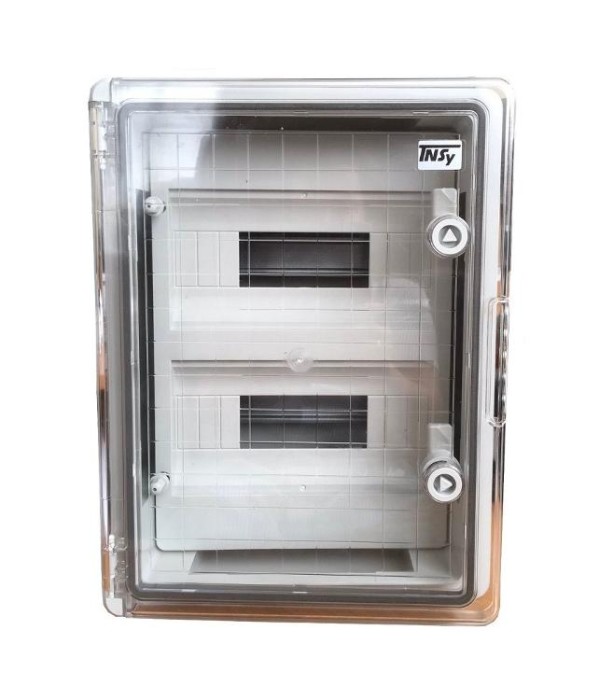 Корпус пластиковий ЩРН-П-24 PRO, пр. дв. ABS IP65 12х2 300х400х170 Україна