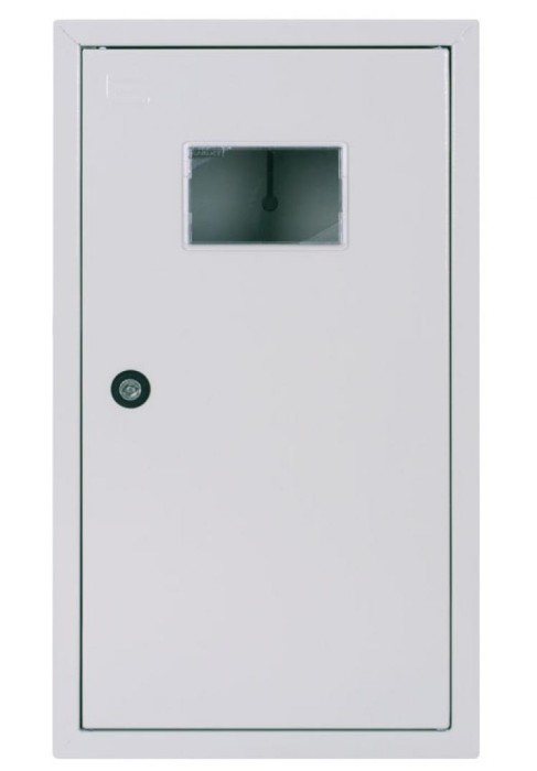 Корпус обліку металевий e.mbox.pro.n.f3.12 IP31 навісний під 3ф лічильник, 12 модулів E.NEXT