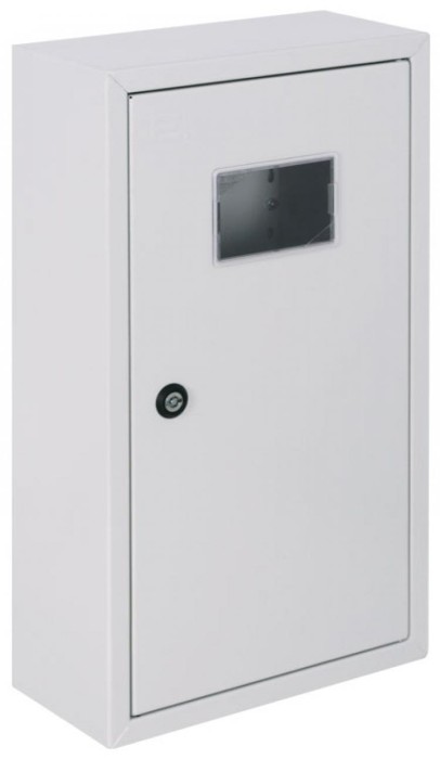 Корпус обліку металевий e.mbox.pro.n.f3.12 IP31 навісний під 3ф лічильник, 12 модулів E.NEXT