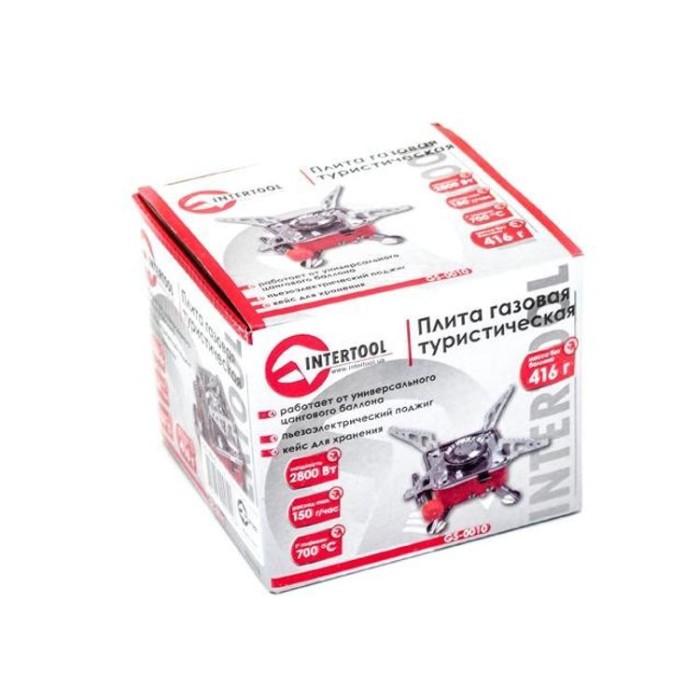 купить купить Горелка газовая туристическая INTERTOOL GS-0010  