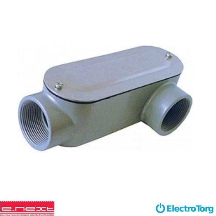 купить купить Соединитель ревизионный Г-образный e.industrial.pipe.db.revise.elbow.2 для труб 2 E-next  