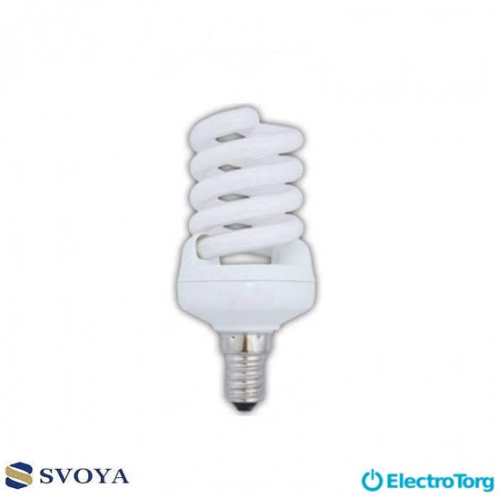 купить купить Mini Full Spiral 20W 2700K, E14 Svoya  