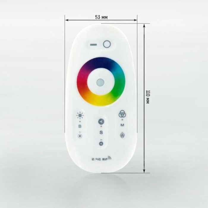 купить купить Контроллер RGB OEM 30А-2.4G-Touch белый  