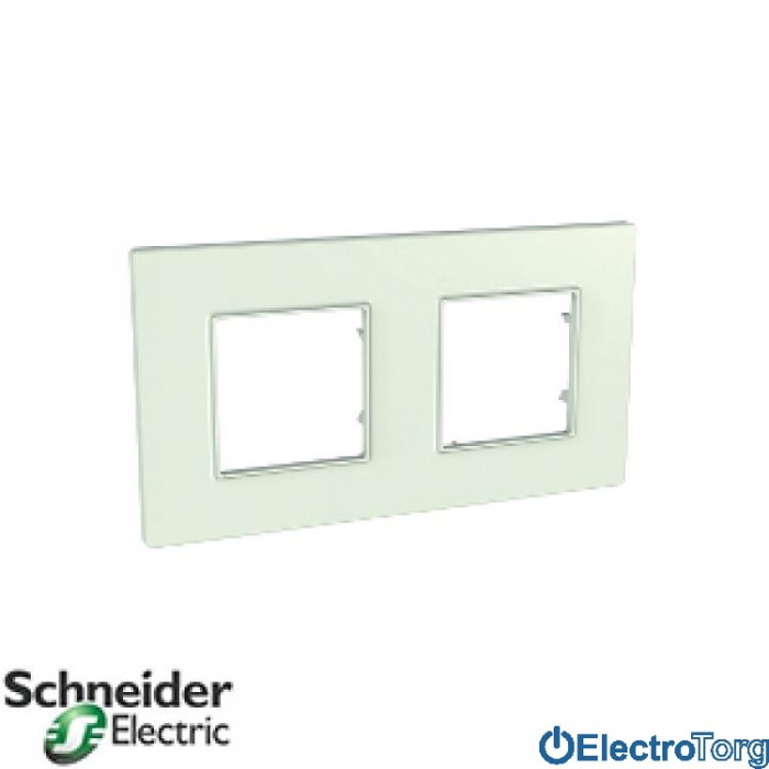 Рамка двойная горизонтальная Unica Quadro Schneider