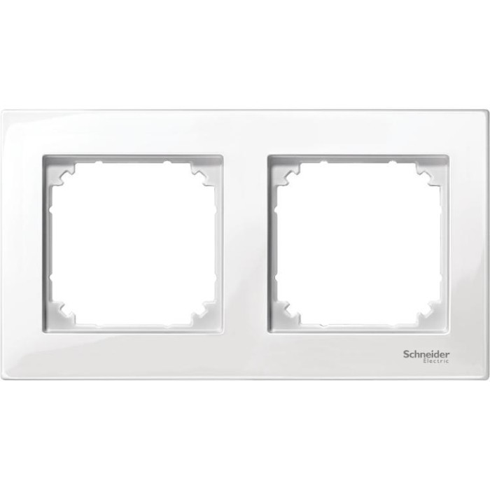 купить купить Рамка 2-м полярный белый Merten M-PLAN Schneider Electric (Шнайдер Электрик)  