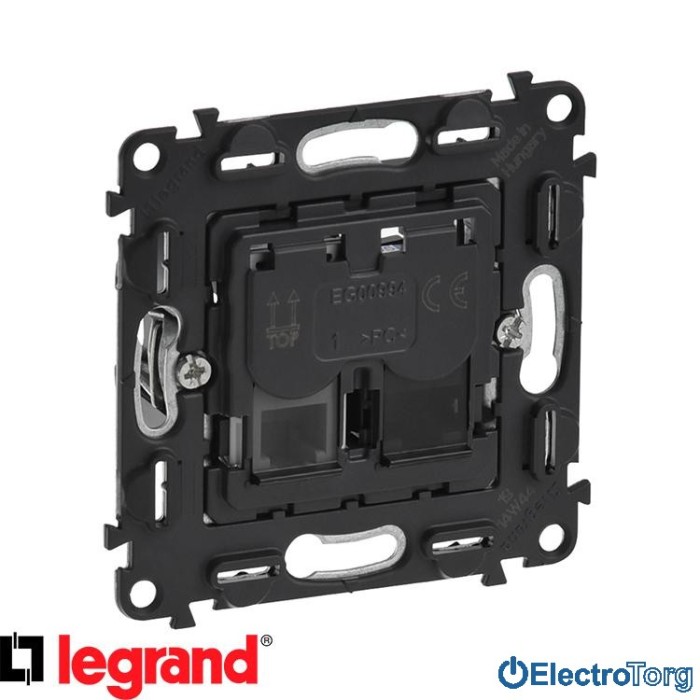 купить купить Розетка телефонная+компьютерная RJ11+RJ45 6 UTP Valena IN'MATIC Legrand  