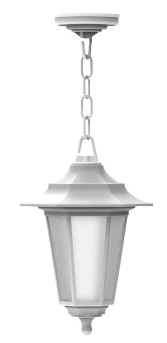 Світильник парковий FLORA, стел., 40W, E27, IP67, ударост. PC/PP, білий, (016 038 412000)