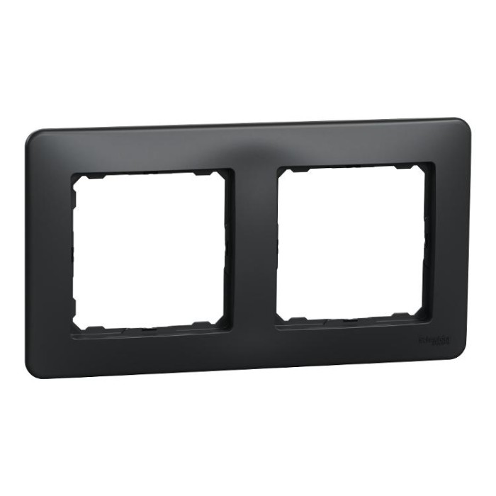 купить купить Рамка 2-постова Чорний Sedna Design Schneider Electric  