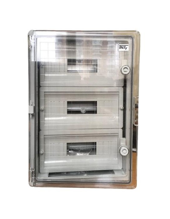 Корпус пластиковий ЩРН-П-42 PRO, пр. дв. ABS IP65 14х3 350х500х190 Україна