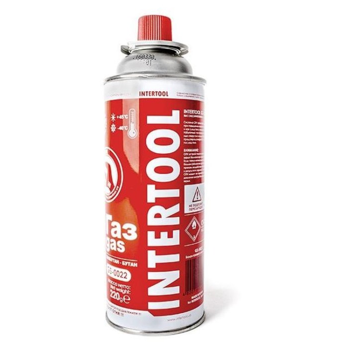 купить купить Баллон газовый 220 г INTERTOOL GS-0022  