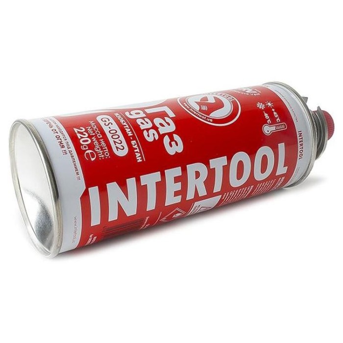купить купить Баллон газовый 220 г INTERTOOL GS-0022  