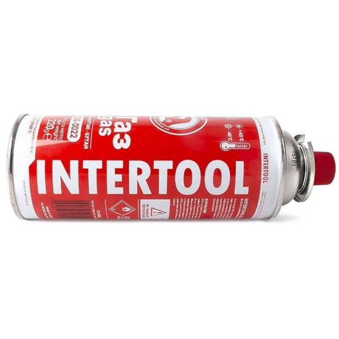 купить купить Баллон газовый 220 г INTERTOOL GS-0022  