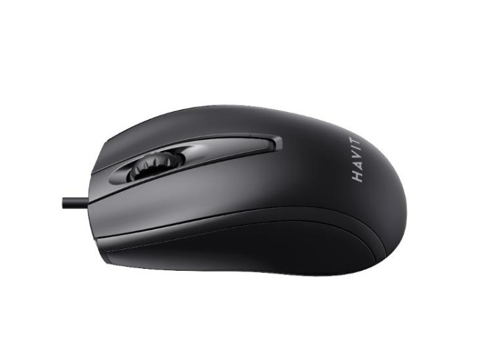 купить купить Дротова миша HAVIT HV-MS871 USB Black (1200 DPI, 3 кл)  