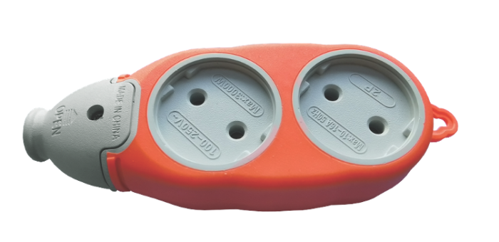 Колодка б/з, 2+2 гнізда, 16А, СВІТ-БУД електро