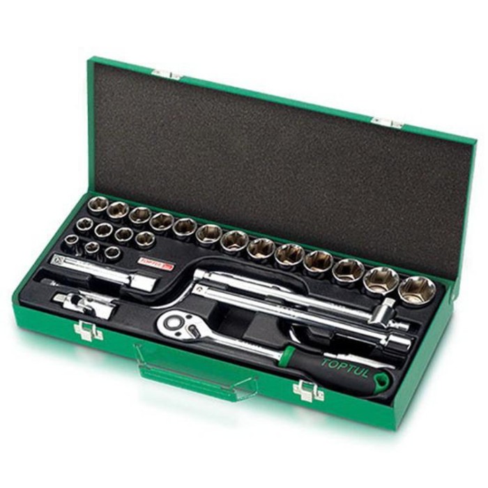 купить купить Набор инструмента TOPTUL 1/2&quot; 26ед. (12-гр.) GCAD2602  