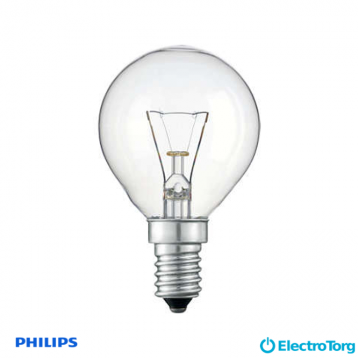 купить купить Лампа накаливания Stan 25W E14 230V P45 FR 1CT/10X10F Philips  