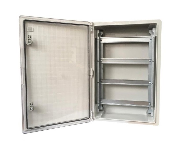 Корпус пластиковий ЩРН-П-68 PRO, пр. дв. ABS IP65 17х4 400х600х200 Україна