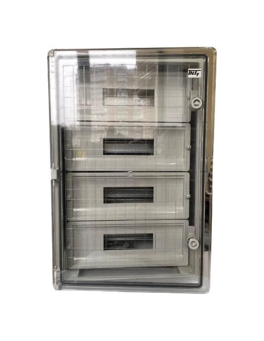 Корпус пластиковий ЩРН-П-68 PRO, пр. дв. ABS IP65 17х4 400х600х200 Україна