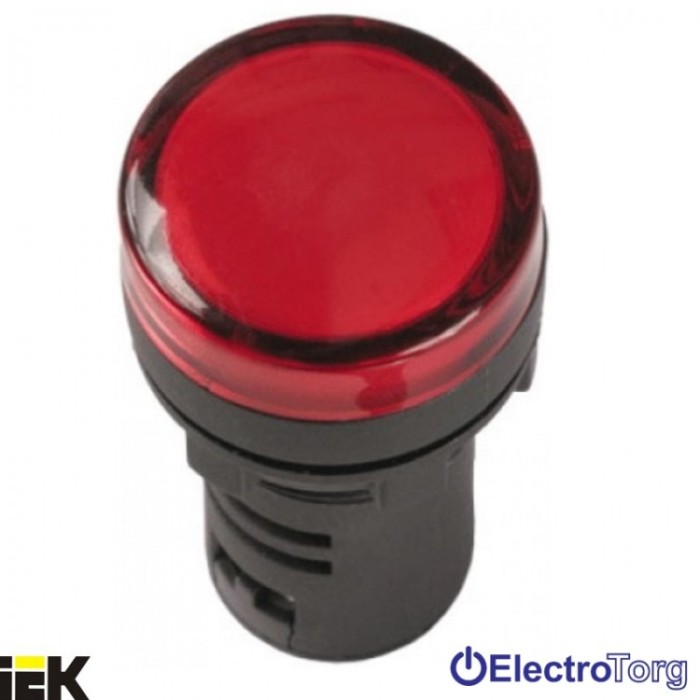 купить купить Лампа AD-22DS LED-матрица d22мм красный 230B ИЭК  