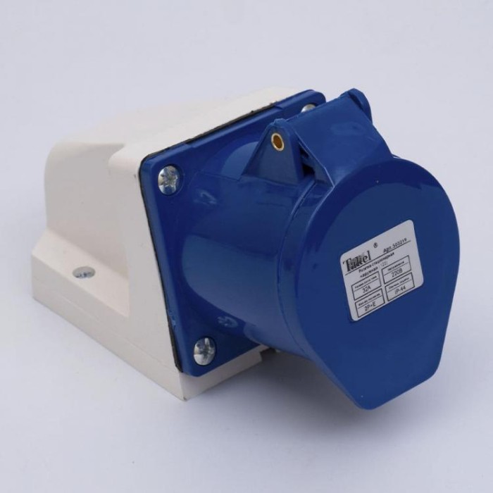 Розетка стац. зовнішня 123 (IP-44) Takel