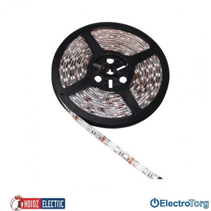 купить купить Светодиодная лента &quot;THAMES/RGB&quot; SMD LED 50x50 60Led/m (14,4W/m) RGB 12V IP65 HOROZ ELECTRIC  