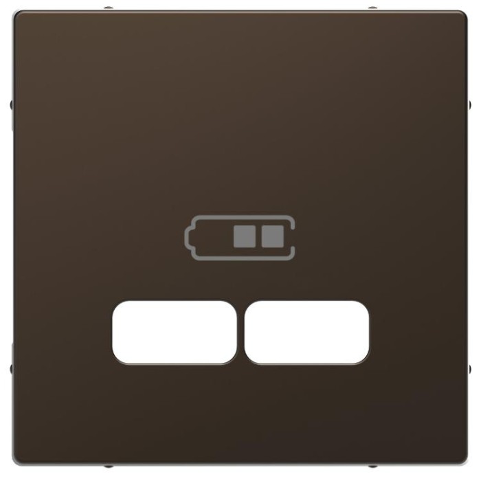купить купить Центральная накладка USB мокко Merten D-Life Schneider Electric (Шнайдер Электрик)  