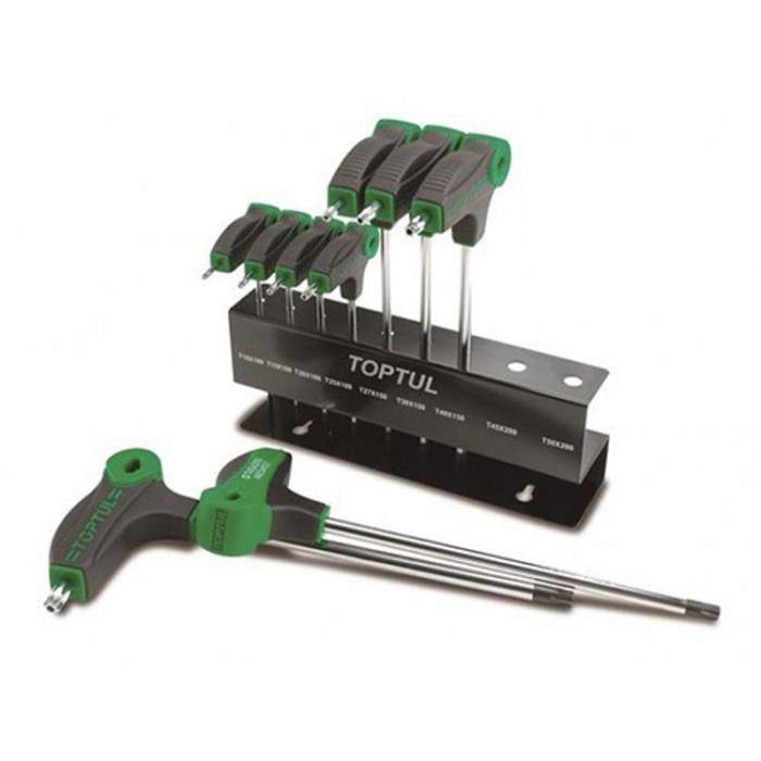 купить купить Набор ключей TORX с ручкой L-обр. TOPTUL T10-T50 9ед. GAAX0901  