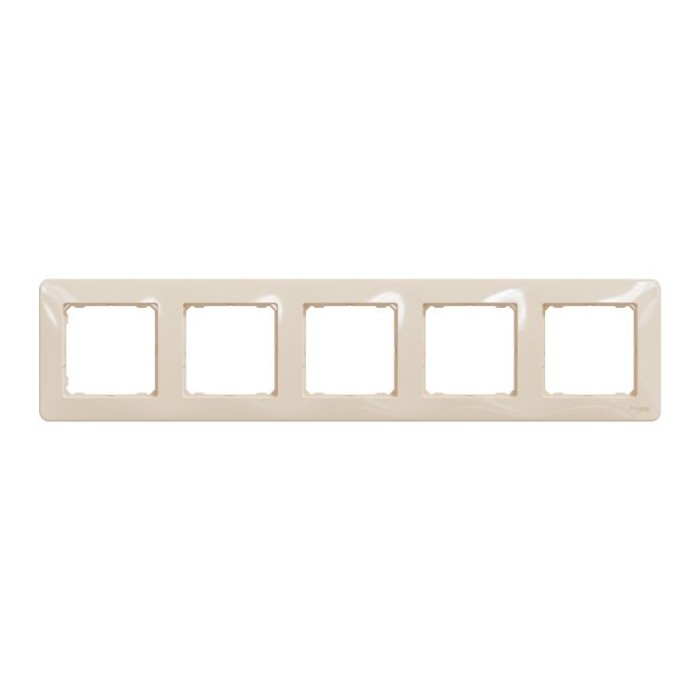 Рамка 5-постова Бежевий Sedna Design Schneider Electric